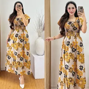 daster serut dada terbaru busui Bumil dres semok serut dada Rayon ld 110-120