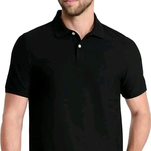 Otsukafabric Polo Shirt Pria Lengan Pendek Pria Polos Kerah | Kaos kerah tritone