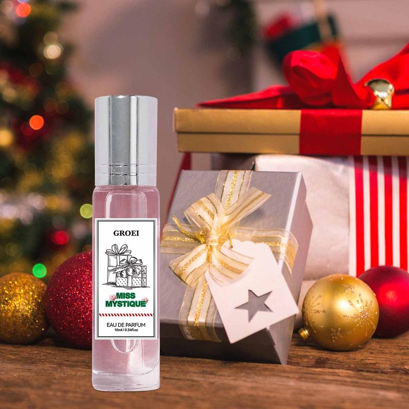 Product Introduction of GROEI Xịt Khử Mùi Tươi Mát Lâu Dài, 24H, 10ml, Tinh Dầu Hoa Và Trái Cây Ngọt Ngào Và Lãng Mạn, Quà Tặng Tốt Nhất, Xịt Khử Mùi - Chủ Đề Giáng Sinh - Món Quà Tốt Nhất 7