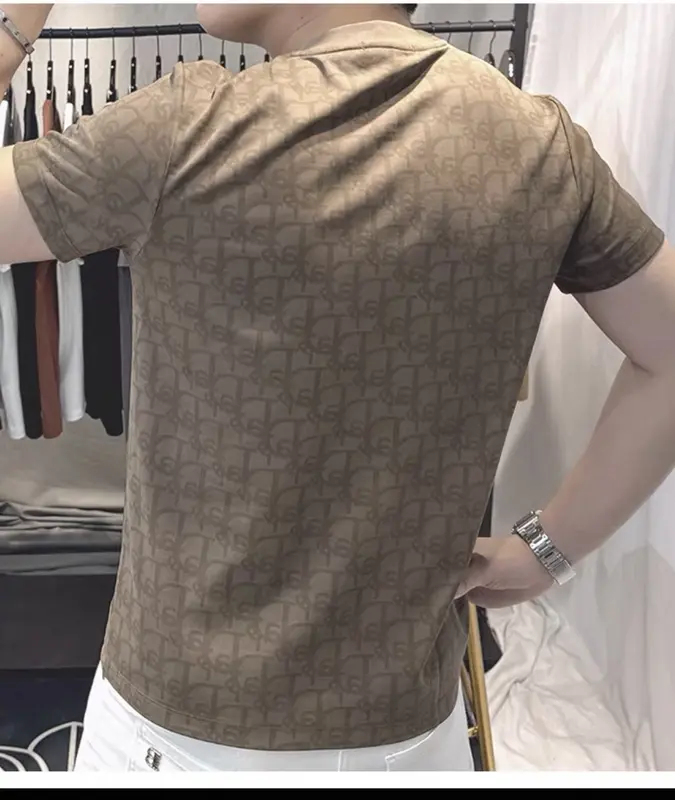 Áo Thun Nam Ngắn Tay Dor Cao Cấp , Chất liệu Cotton Lạnh , Co Giãn , Thời Trang , Phong Cách Lịch Lãm Mới Nhất 2025 (7860) 3