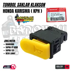 TOMBOL KLAKSON KARISMA / SUPRA X 125 / VARIO 110 KARBU / BEAT KARBU SUPRA FIT NEW