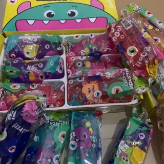 ORIGINAL RHINO Mainan Anak Monster Air Licin Viral Rhino Catch The Monster Water Snake PALING MURAH Harga untuk 1 pcs
