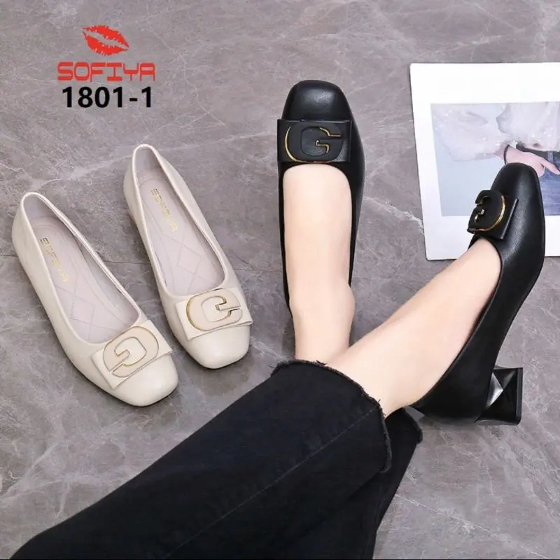 SOFIYA IMPORT ORIGINAL 1801 1 Sepatu Kerja Kantor Wanita Heel 5cm