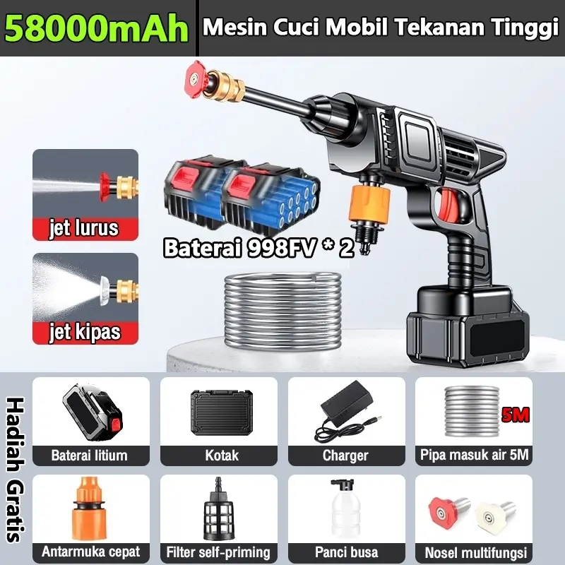 999V+2 battery+box（5M）