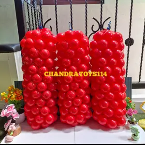 MANDI BOLA ANAK WARNA MERAH CERIA ISI 200 PCS BER SNI BEST SELLER 2KG