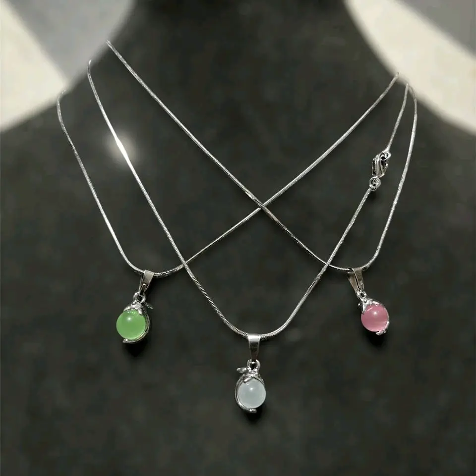 KALUNG SILVER WANITA LIONTIN ANTI LUNTUR DAN ANTI KARAT