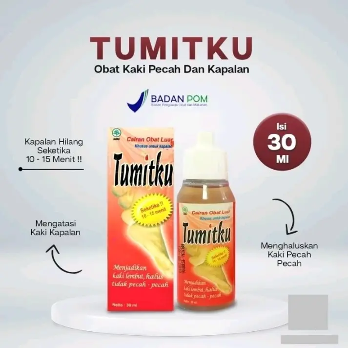Tumitku Cairan Penghalus Tumit Pecah dan Kasar BPOM 30ml kapalan lotion perawatan kaki Tangan Hand Kering 0