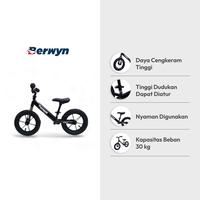 Gambar AZKO Berwyn Sepeda Anak Balance Bike Pro Kids Bicycle Sepeda Roda 2 Anak Peralatan Olahraga Children Balance Bike - Hitam dari AZKO ID Kota Administrasi Jakarta Selatan 3 Tokopedia