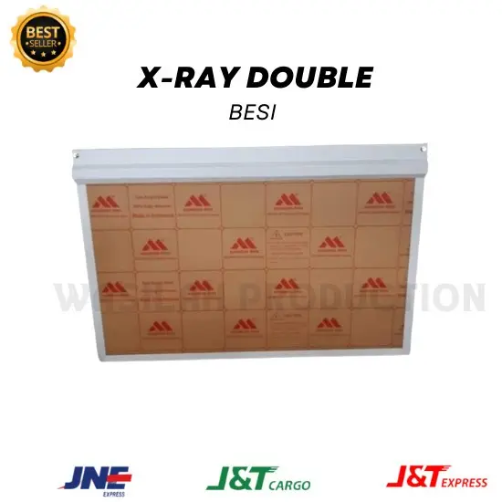 X RAY VIEWER DOUBLE BESI || X RAY VIEWER RDOUBLE STAINLESS/SS || LAMPU BACA RONTGEN 0