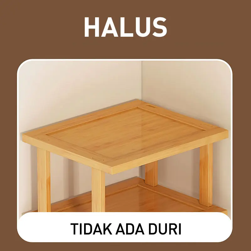 OKE Rak Sepatu 9 Susun Rak serbaguna kayu Rak Serbaguna Tempat Rak Sepatu Tembok Rak Sepatu Minimalis 2