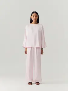 NASL by Nagita Slavina Blossom Silk Longsleeve Set