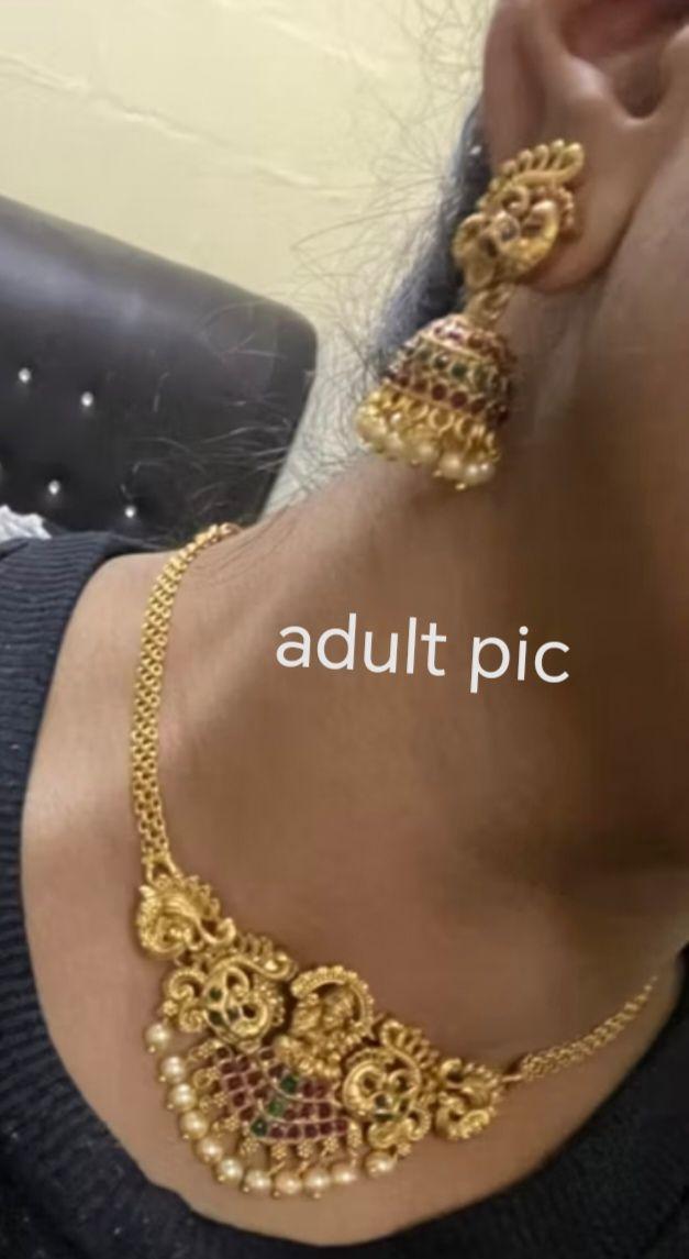Product Introduction of necklace with earring... ready stock Jewelry 7