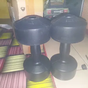 dumbell kosongan/barbel klontongan uk 5kg sepasang (2 biji) HARUS DI ISI DULU SEBELUM PEMAKAIAN Olahraga