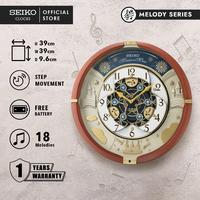 Gambar Jam Dinding Seiko QXM378B 39cm Marble Pattern Melodies in Motion Ori dari SEIKO Clocks Kota Administrasi Jakarta Barat 1 Tokopedia