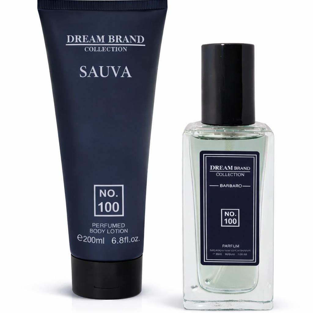 Frasco do perfume KIT PERFUME 30ML + HIDRATANTE 200ML BRAND COLLECTION N. 100