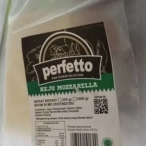 Perfetto Keju Mozzarella Perfetto 100gr - Pilihan Terbaik untuk Masakan Anda