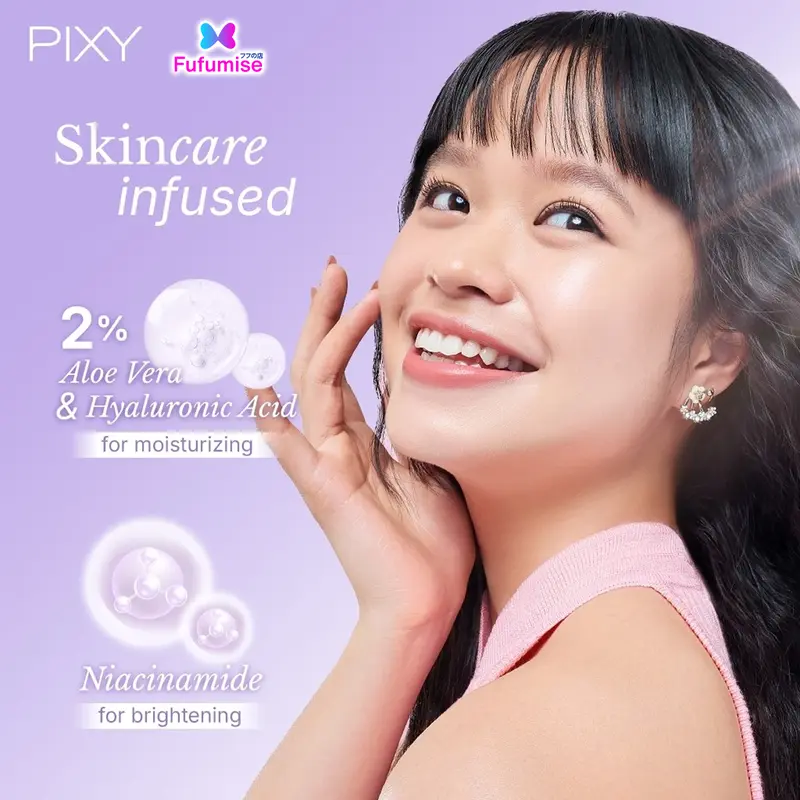 PIXY Airy Serum Skin Tint | Filter Free Series | Long Lasting | Satin Finish   Concealer Foundation Wajah 2