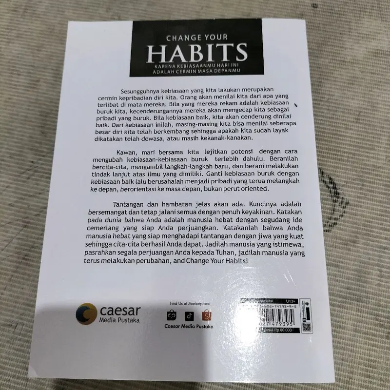 PAKET ISI 5 BUKU / HOW LEADER OF ACT / IKIGAI / CHANGE YOUR HABITS / IS IT BAD OR GOOD HABITS / FILOSOFI TERAS / SURAT YASIN 3