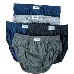 NEW (3Pcs) Celana Dewasa Pria Model Segitiga  Brief/ Celana Dalam  Cowok Buaya Katun Lembut  Nyaman Dipakai Beraktivitas
