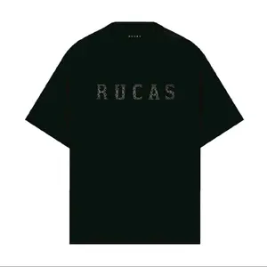 RUCAS Edition "The Initial Python" Black Tee Premium Cotton Pria Wanita (Unisex)