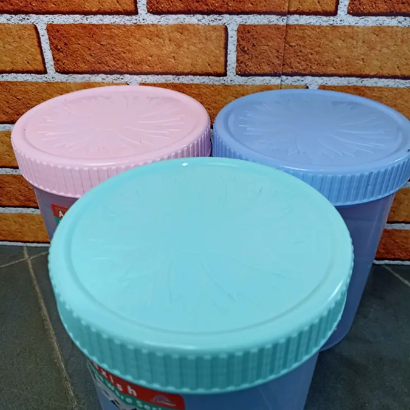 (6pcs)toples MIURA plastik toples kue lebaran toples cemilan ALexish 2kg 5