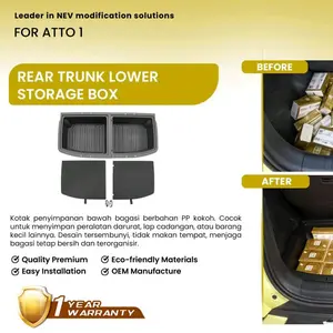 Rear Trunk lower Storage box / Bagasi belakang BYD Atto1 / seagull karpet mobil