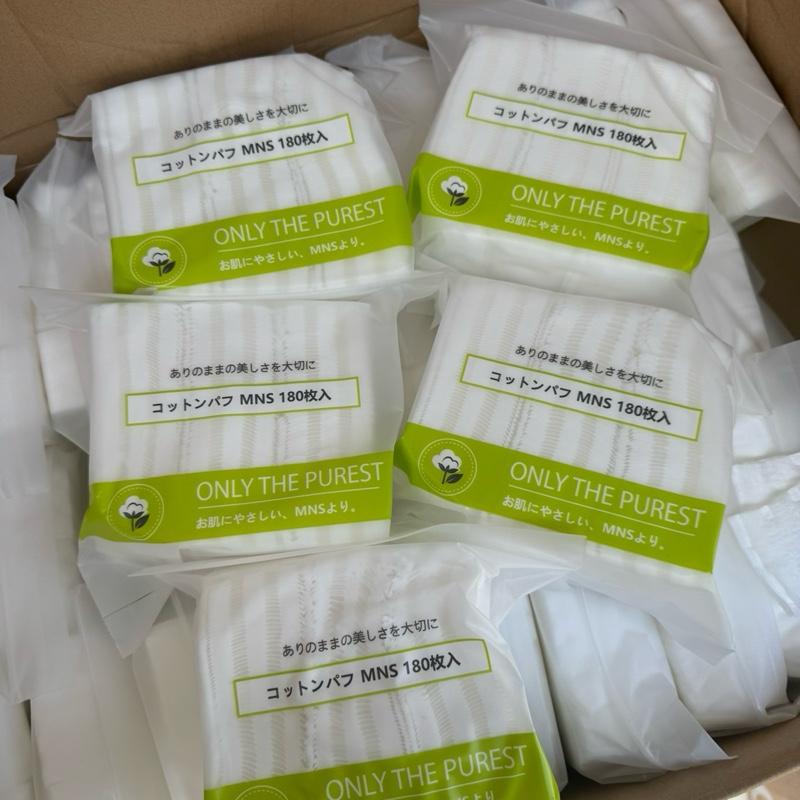 Combo 5 bịch bông tẩy trang MNS 180 miếng