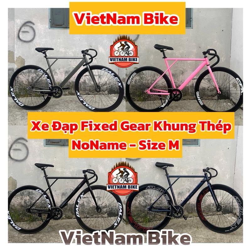Xe Đạp Thể Thao Fixed Gear Khung Thép Noname Dành Cho Chiều Cao Từ 1m6 Bảo Hành Khung Sườn 12 Tháng Kèm Dây Strap Và Đồ Lắp