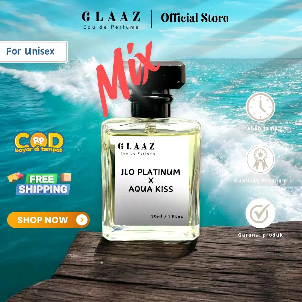Jl Platinum X AQ Kiss by Glaaz Parfum - Aroma Wanita