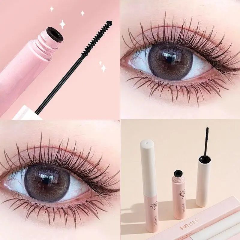 Bobeini-Mascara Siêu Mịn, Làm Cong Dày, Làm Dài Lông Mi, Không Thấm Nước, Chống Nhòe, Màu Nâu, Trang Điểm Tự Nhiên 0