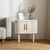 Gambar Meja Samping Nakas Side Table NightStand Minimalis TAMBORINA - ISIRUMA - Toppan Oak dari Isiruma Indonesia Kota Tangerang 3 Tokopedia