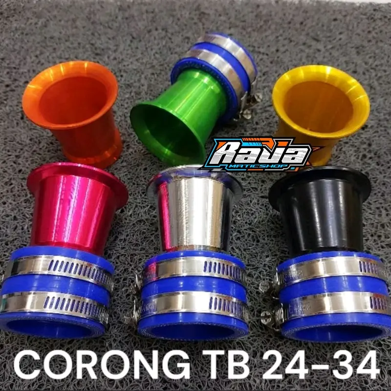 Velocity Throttle Body TB Standar Beat Vario 125 150 Scoopy Downdraft 24 26 28 30 32 34 Aksesoris Sepeda Motor Motorcycle 1