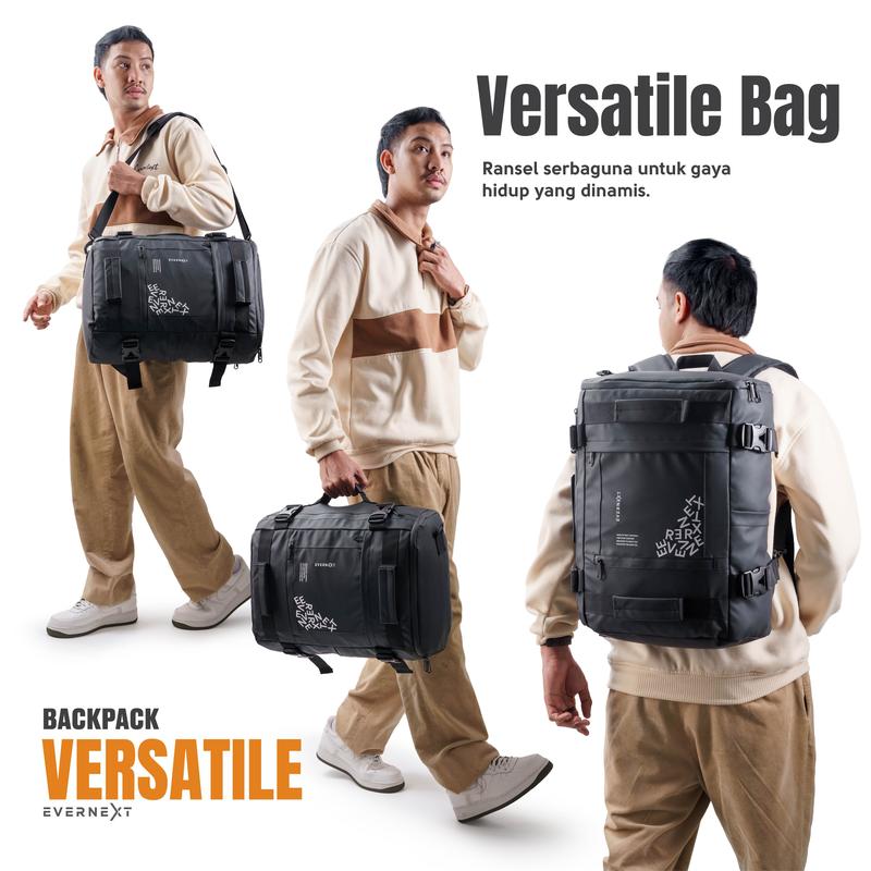 Product Introduction of EVERNEXT Tas Ransel Pria Multifungsi Anti Air Backpack Laptop Versatile 3in1 Pria Tas Travelling Pria Tas Koper Pria Terbaru 11