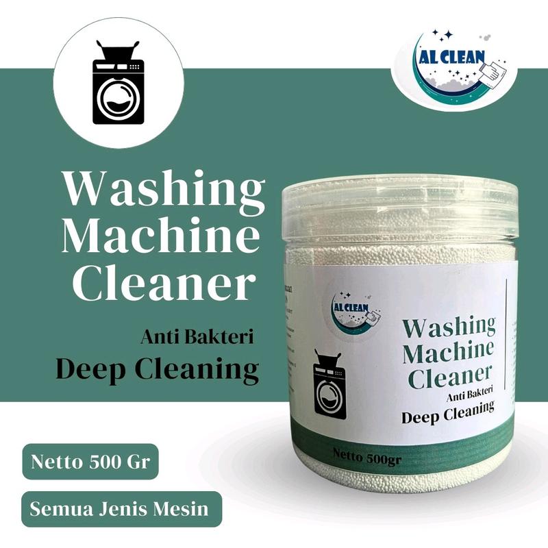 AL CLEAN Pembersih Mesin Cuci/Washing Machine Cleaner/Pembersih Tabung Mesin Cuci/ Anti Bakteri /Anti karat/ Membersihkan Karat Kerak Di Dalam Mesin Cuci Ampuh 100% 0