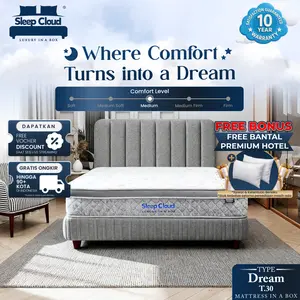 SleepCloud Springbed Kasur Pocket Tinggi 30cm - type Dream Garansi 10 tahun