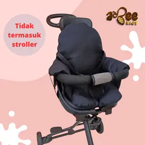 Abeekids Alas stroller bayi polos alas magic stroller segiempat free sabuk pengaman