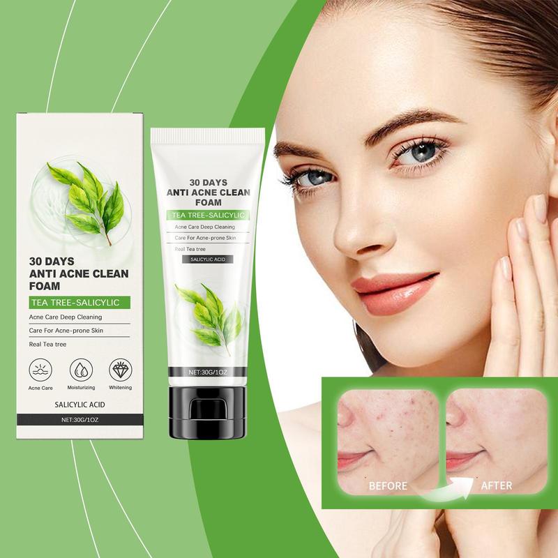 Sữa rửa mặt  chứa axit salicylic, làm sạch da mặt dịu nhẹ, thoáng mát và kiểm soát dầu, giảm mụn đầu đen, se khít lỗ chân lông, không làm khô da, phù hợp da dầu mụn