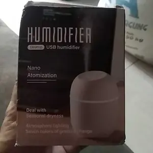 VISHAL Mini Humidifier 220Ml With Colorful LED Light USB Aromatherapy Purifier Diffuser VS-1832