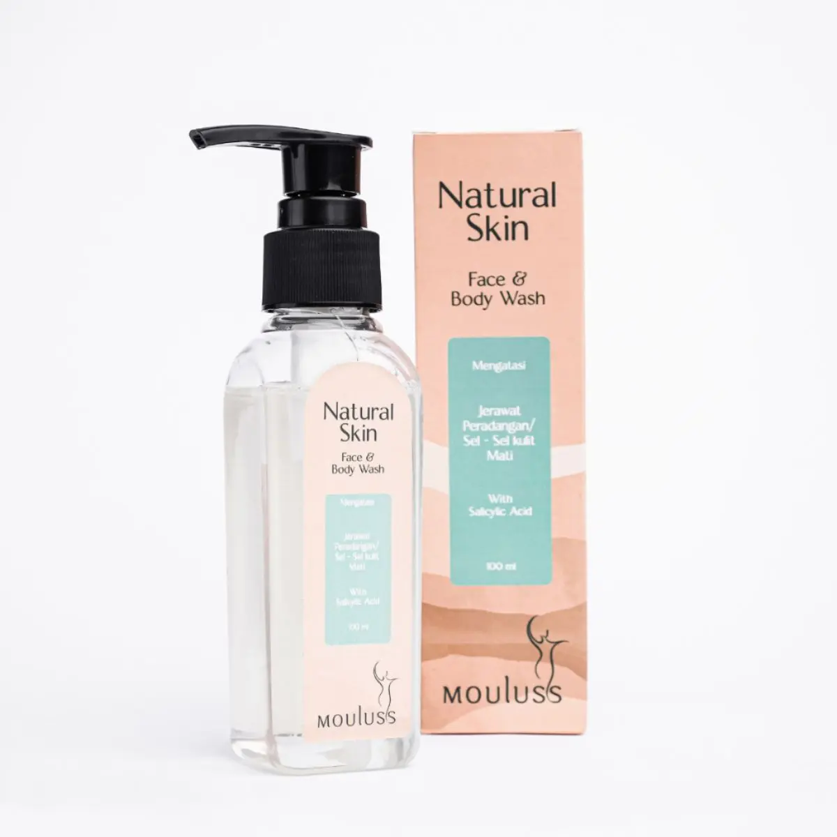 [PROMO] Natural Skin Face & Body Wash/Perawatan Membantu Mengurangi Jerawat Wajah serta Tubuh, Gatal-Gatal/Extract Soap antibakteri