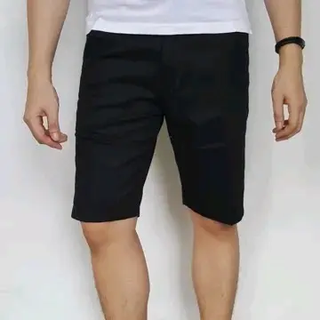 Celana Pendek Levis Jeans Rip Pinggang Karet Dewasa - XL - Distro, Santai, Shorts, Pria
