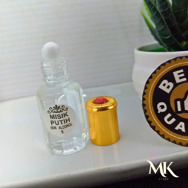 Minyak Wangi Permata Misik Putih 10ml Non Alkohol 1