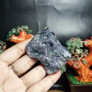 Natural Iolite / Cordierite / Water Sapphire Rough / Raw (3) Batu asli alam