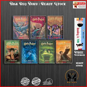 Buku Harry Potter (7 book series) by J.K. Rowling (English/Indonesia)