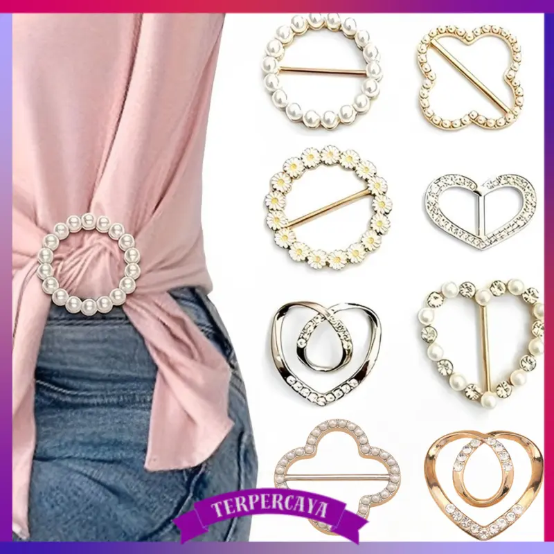 {TST} COD- Multifungsi Ring Bros Pin Hijab Gesper Ring Rok Lilit Kebaya Modern  Fashion Gaya Korea 0