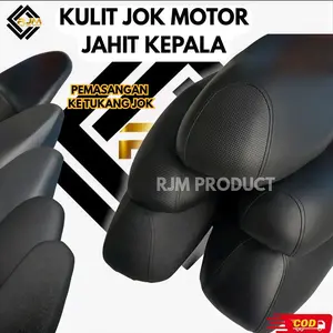 KULIT JOK MOTOR JAHIT KEPALA UNTUK SEMUA MOTOR MATIC BEBEK KULIT JOK MOTOR BEAT SUPRA VEGA SCOOPY PCK NMAX DLL