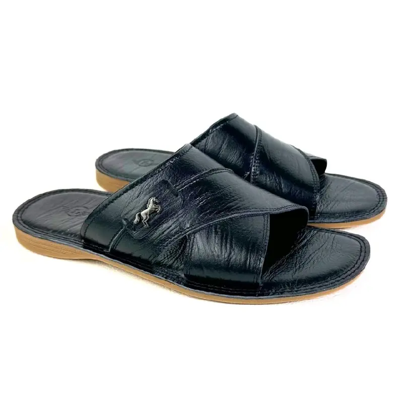 Sandal Pria Kulit Sapi Asli LOZTA A1 Premium Series - Anti-Slip & Ergonomis - Karet 5