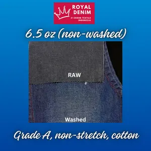 KAIN DENIM 5 RIBU SAJA|Kain Jeans 6.5oz-13oz Grosir|1.5 YARD= 1 CELANA