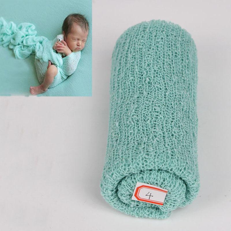 Product Introduction of Cross-border children's photography wrap cloth studio newborn baby photo wrap blanket elastic gauze wrap cloth factory direct sales 17