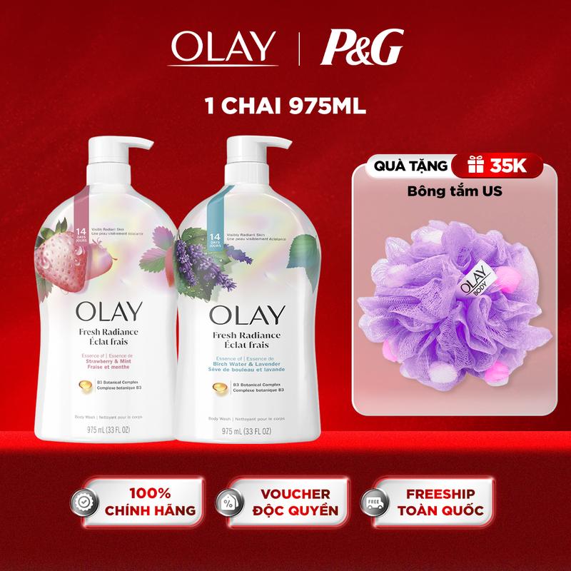 Sữa tắm dưỡng da Olay nhiều mùi hương 975ml - Mỹ