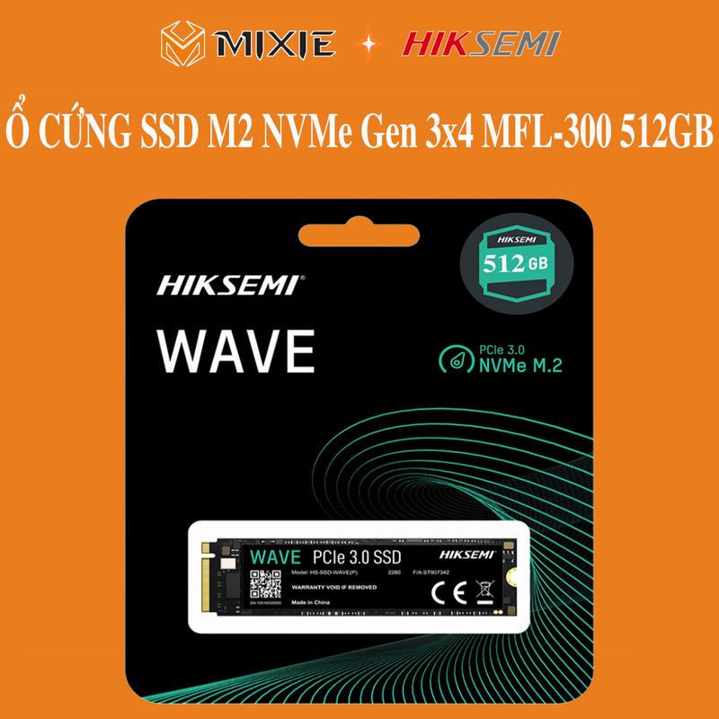 Ổ CỨNG SSD M2 NVMe Gen 3x4 MFL-300 512GB/TỐC ĐỘ ĐỌC/GHI 3100/1800 MB/s - BH 36 Tháng.